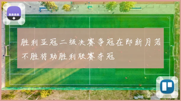 胜利亚冠二级决赛争冠在即新月若不胜将助胜利联赛夺冠