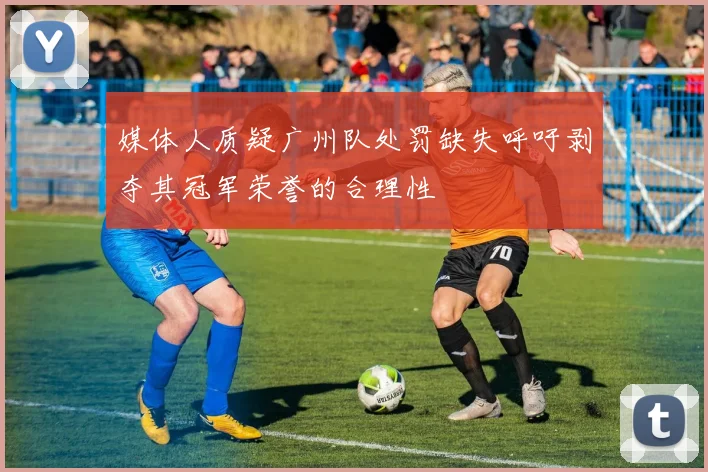 媒体人质疑广州队处罚缺失呼吁剥夺其冠军荣誉的合理性